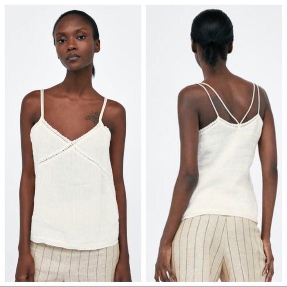 Zara Linen Cami